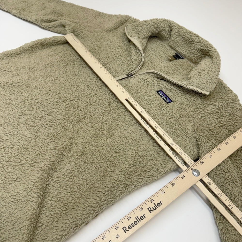 Patagonia Pullover Womens Large Tan Los Gatos Fleece Gorpcore Cabin Pullover - Picture 9 of 10
